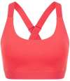 TL371 Tombo Medium Impact Core Bra hot coral colour image